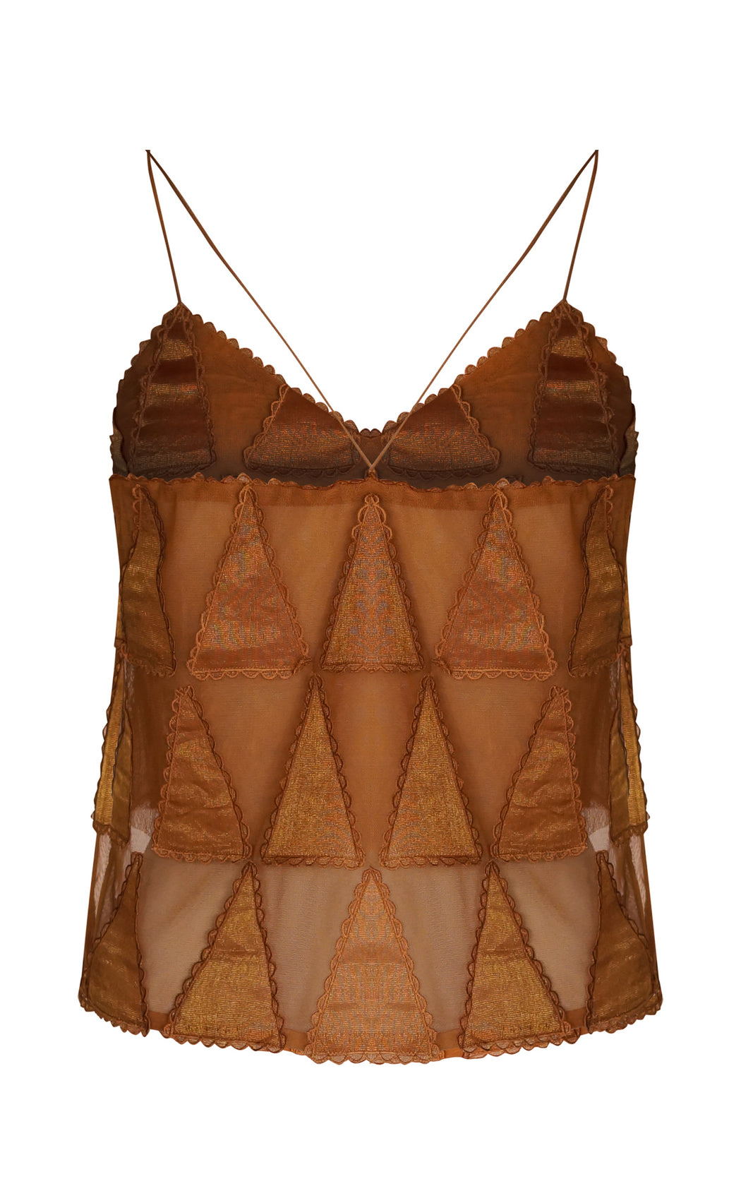 BIRDWALK PATCH WORK CAMISOLE TOP