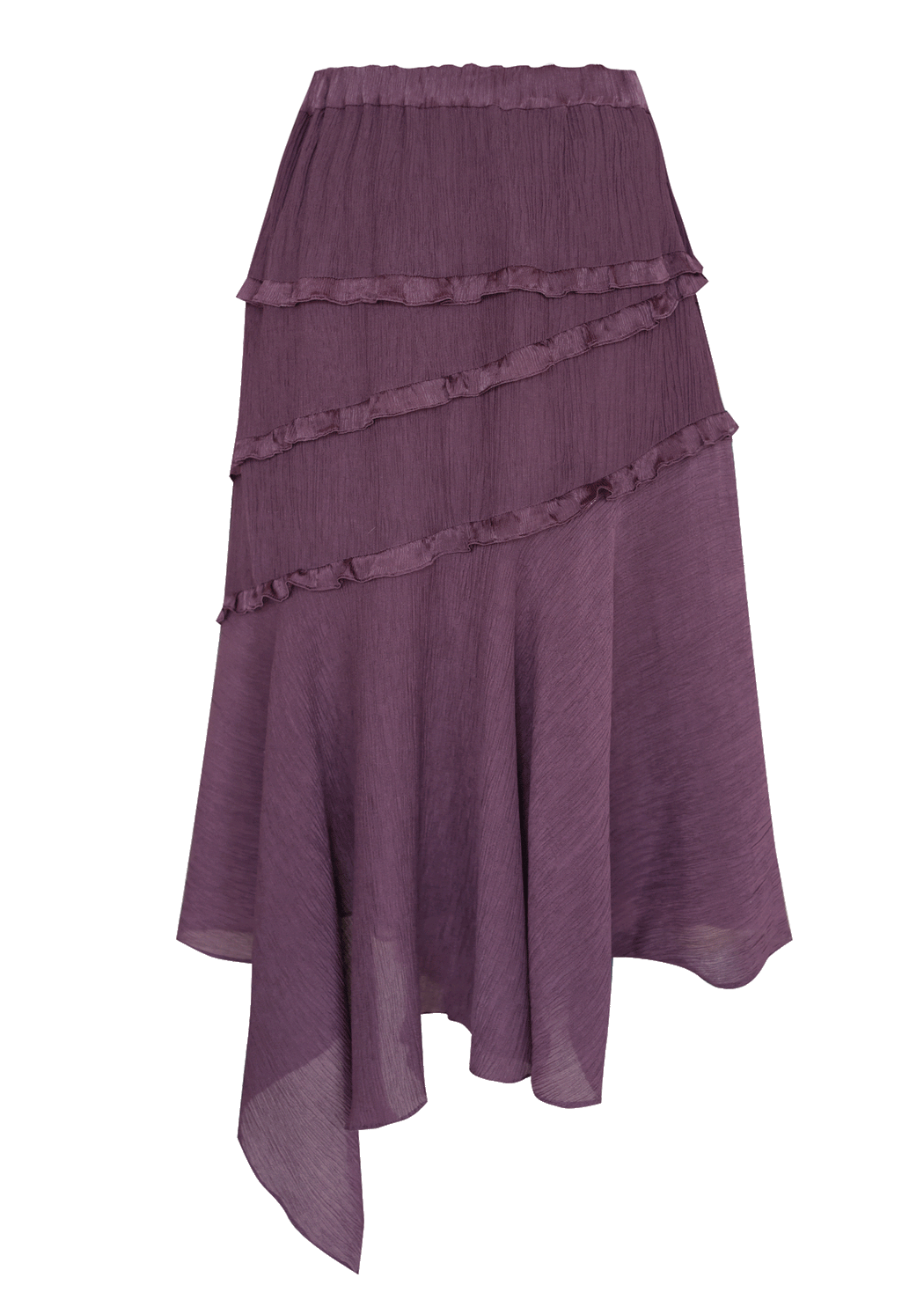BIRDWALK ASYMMETRIC  BOHO SKIRT
