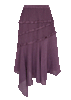 BIRDWALK ASYMMETRIC  BOHO SKIRT